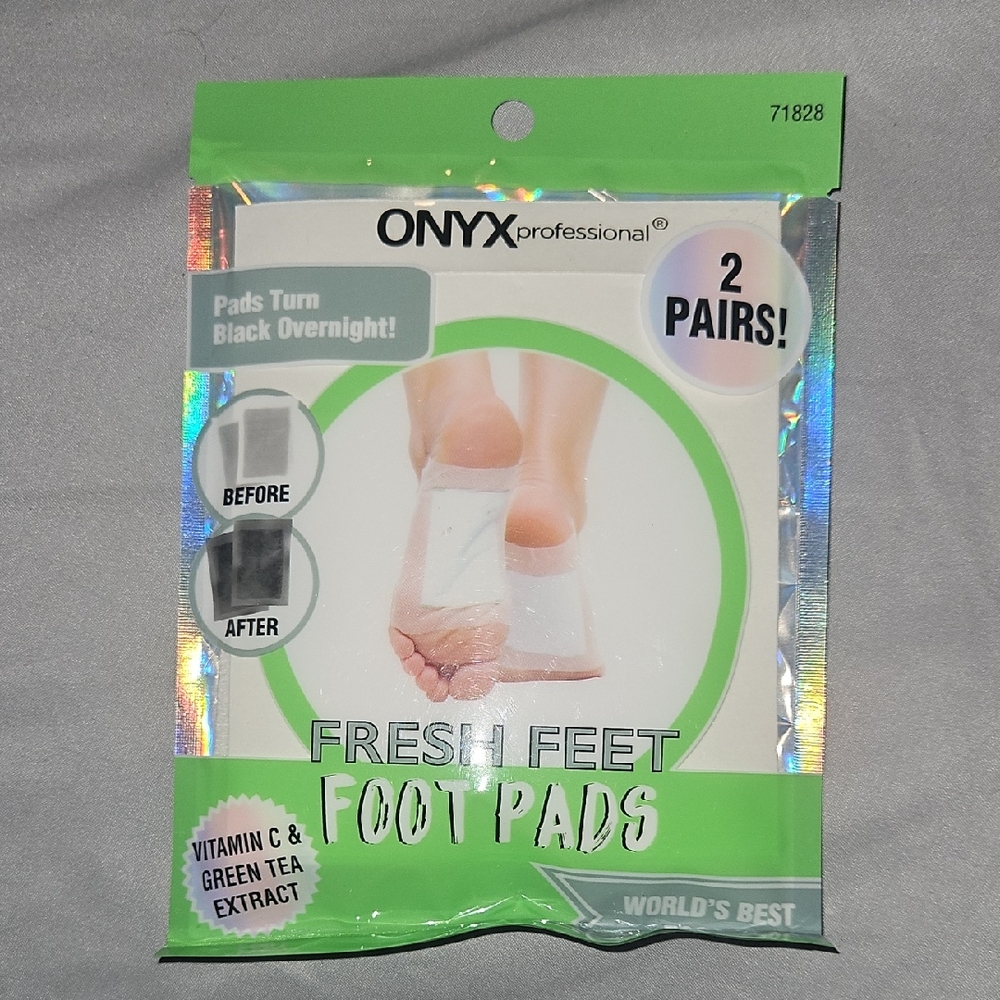 Onyx Fresh Feet Foot Pads - Green and Black